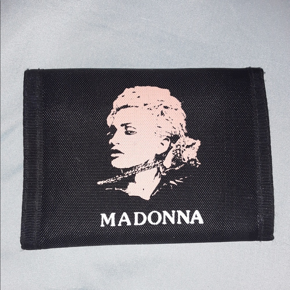 Madonna velcro wallet, cute and in good condition.